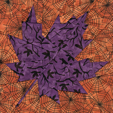 Fall Maple Leaf Quilt Pattern