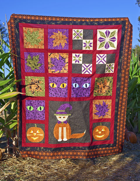 Halloween Quilt Patterns | Whims And Fancies