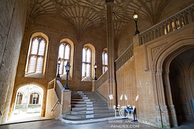 Dining Hall Stairs, Christ Church, Oxford, UK | Whims And Fancies