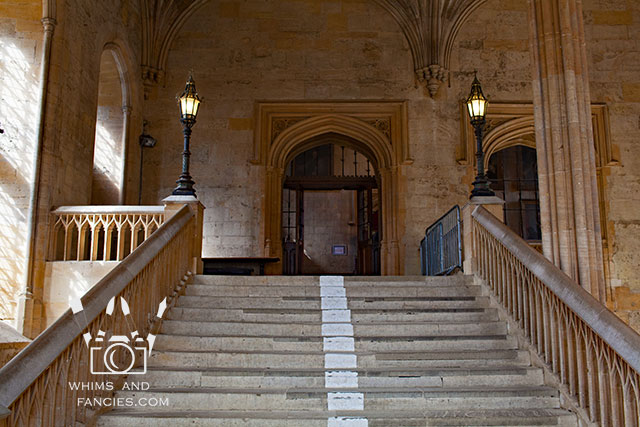Dining Hall Stairs, Christ Church, Oxford, UK | Whims And Fancies