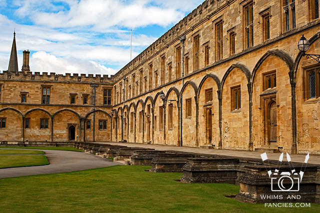 Tom Quad, Christ Church, Oxford, England | Whims And Fancies