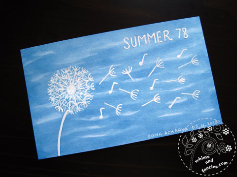 Icad 2015 - Summer 78 Painting | Whims And Fancies
