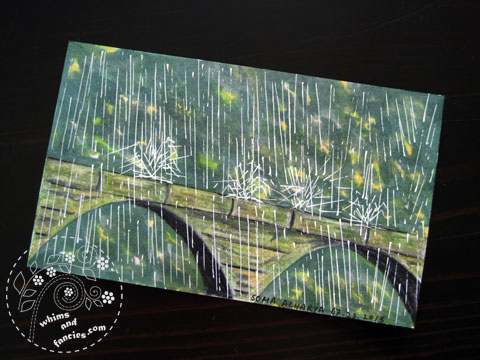 icad 2015 - Rain painting | Whims And Fancies