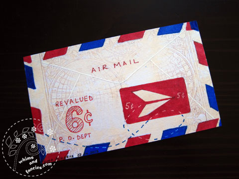 icad 2015 - Airmail painting | Whims And Fancies