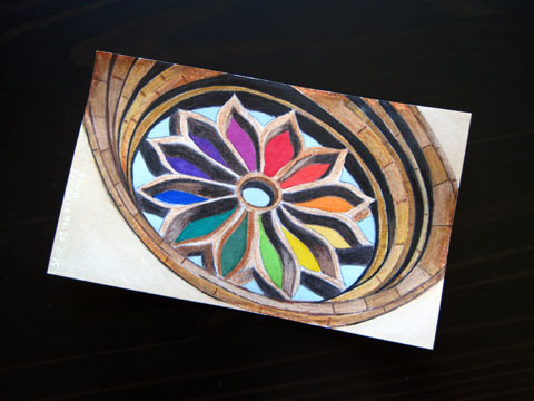 Icad 2015 - Dryburgh Abbey Window Colour Wheel | Whims And Fancies