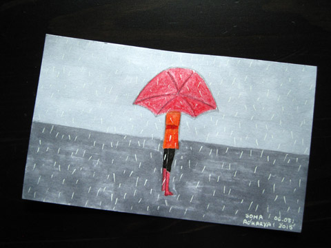 ICAD 2015 - Solitude in rain | Whims And Fancies
