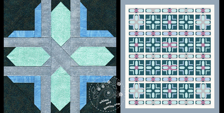 Nordic Star Quilt Pattern | Whims And Fancies