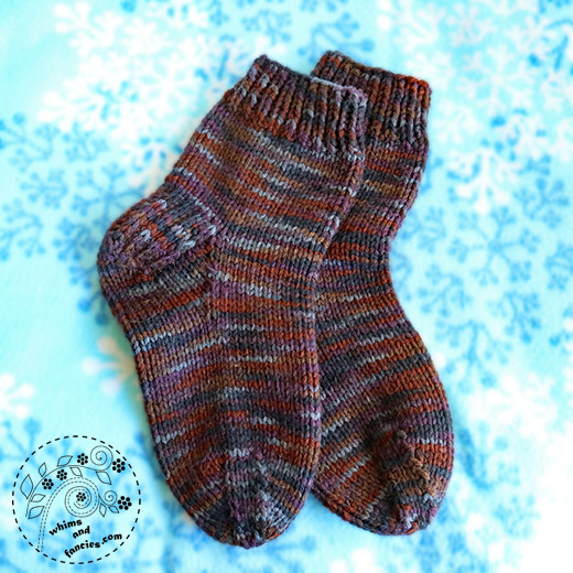 Socks Knitting Pattern | Whims And Fancies