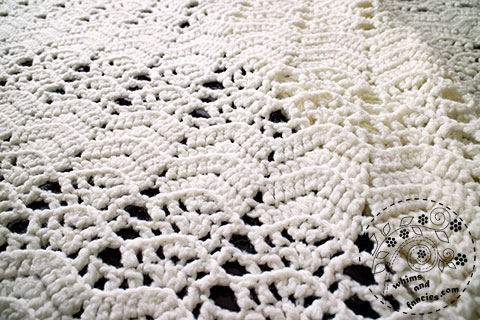 Crochet Lace Blanket | Whims And Fancies