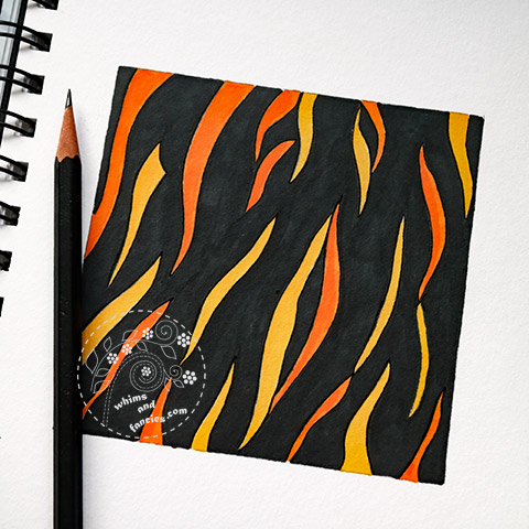 Science Inspired Art - Turing Pattern Tiger Stripes | Whims And Fancies