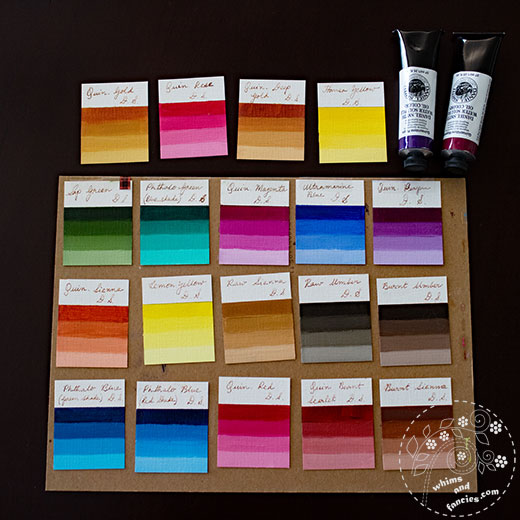 Daniel Smith Water Soluble Oil Paints | Whims And Fancies