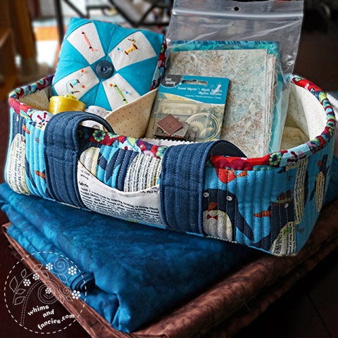 Fabric basket | Whims And Fancies