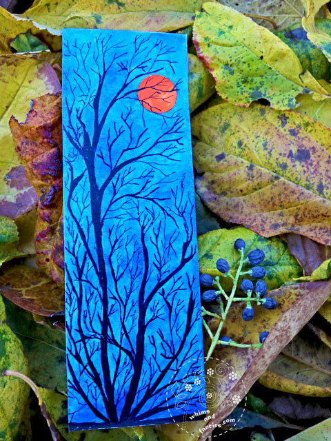 Eclipse Tree Ink Painting | Whims And Fancies