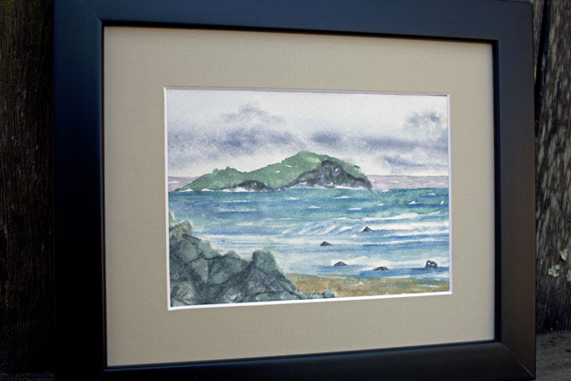 North Sea Watercolour Painting | Whims And Fancies