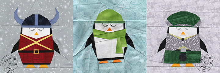 Penguin Quilt Patterns | Whims And Fancies