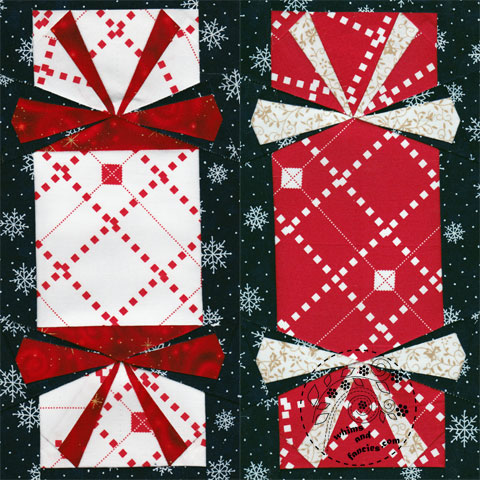 Holiday Crackers Quilt Pattern | Whims And Fancies