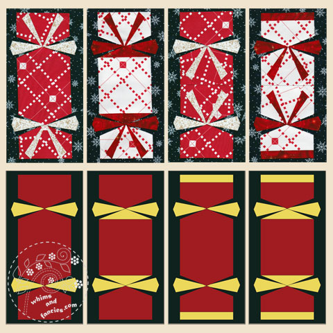Christmas Crackers Quilt Pattern | Whims And Fancies