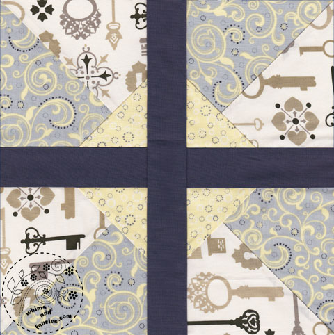 Pinwheel Quilt Pattern | Whims And Fancies