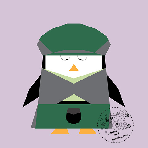 Scottish Penguin Glen Quilt Pattern | Whims And Fancies