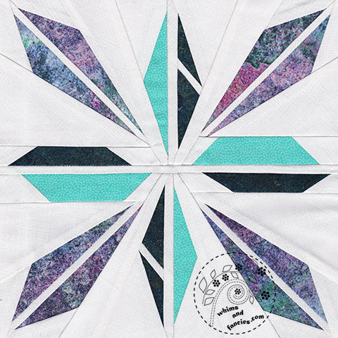 Shatter Star Quilt Pattern | Whims And Fancies