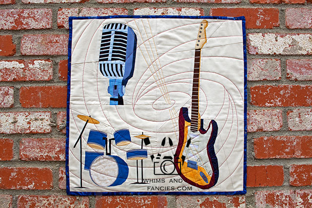Musical Instruments Quilt Pattern | Whims And Fancies