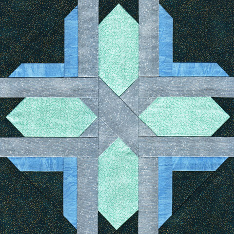 Twilight Star Quilt Pattern | Whims And Fancies