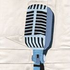 Vintage Microphone Quilt Pattern