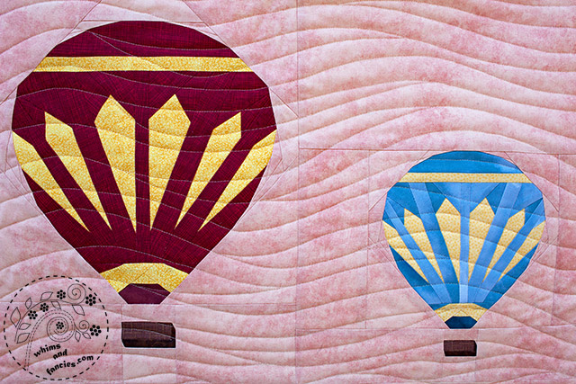 Hot Air Balloons Quilt Pattern | Whims And Fancies