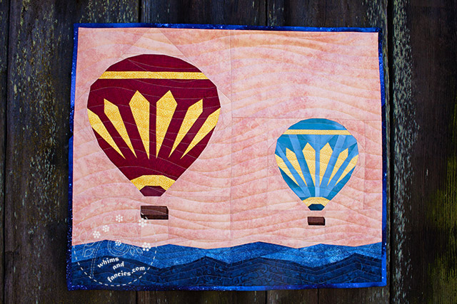 Hot Air Balloon Quilt Pattern | Whims And Fancies