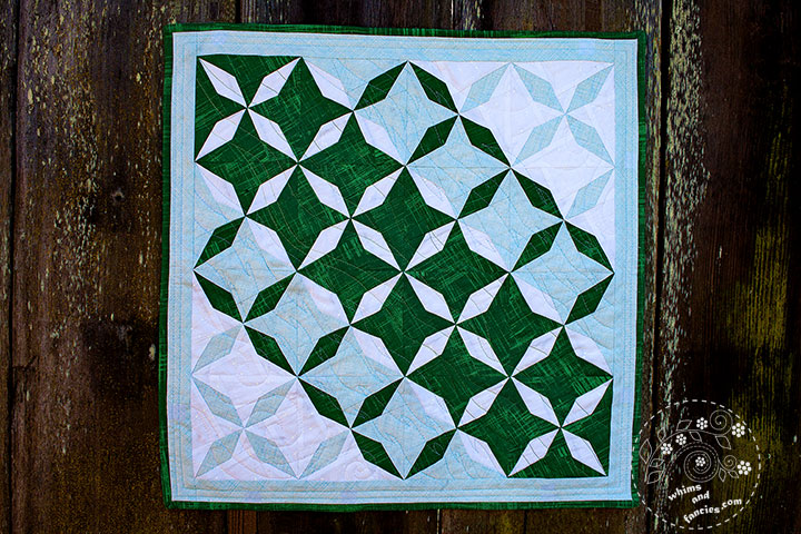 Pinwheel Star Quilt Pattern | Whims And Fancies