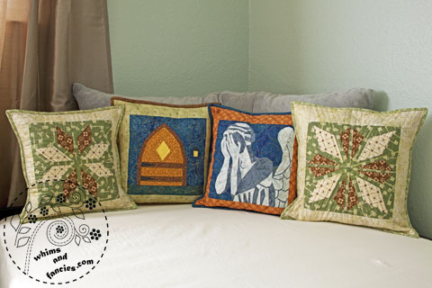 Quilted Pillows | Whims And Fancies