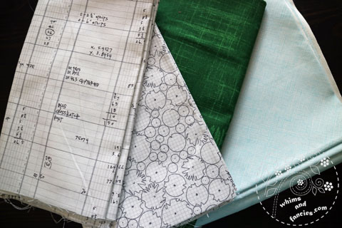 Fabrics For Gradient Quilt | Whims And Fancies