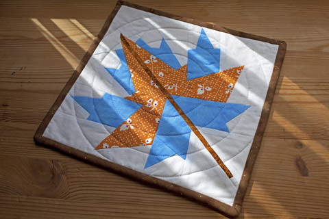 Maple Leaf Quilt Pattern | Whims And Fancies
