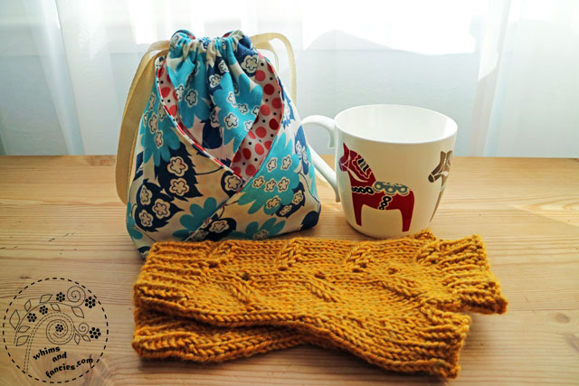 Knitting And Gift Bag | Whims And Fancies