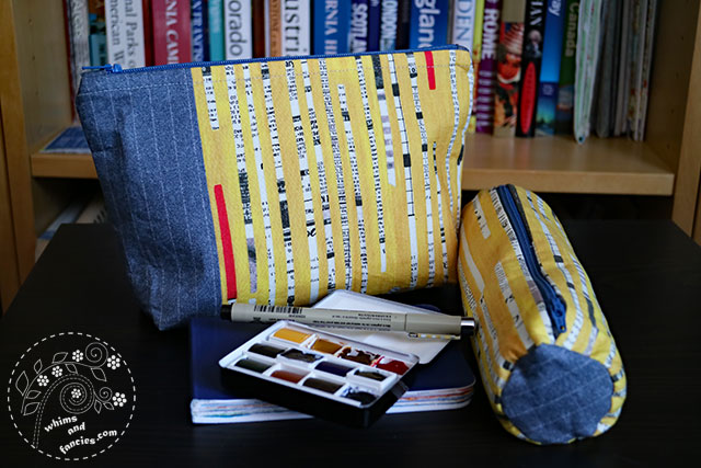 Art Supply Zipper Bag | Whims And Fancies