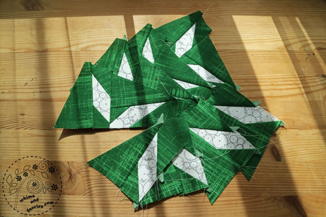 Pinwheel Star Quilt Pattern | Whims And Fancies