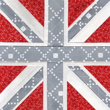 Union Jack Quilt Pattern