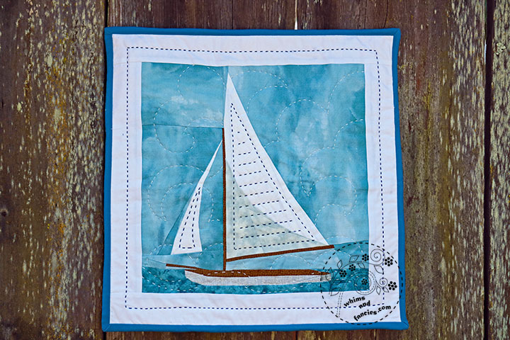 Summer Sailboat Quilt Pattern | Whims And Fancies