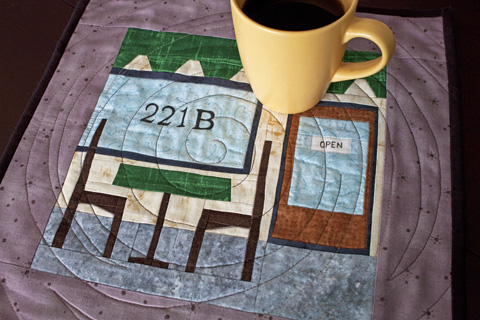 Sidewalk Cafe Quilt Pattern for travel or coffee and tea lover | Whims And Fancies