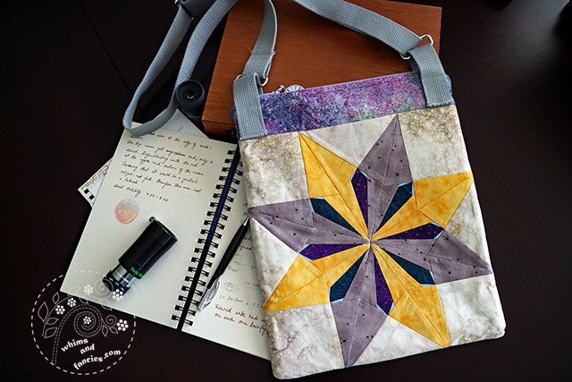 Bag With Star Quilt Pattern | Whims And Fancies