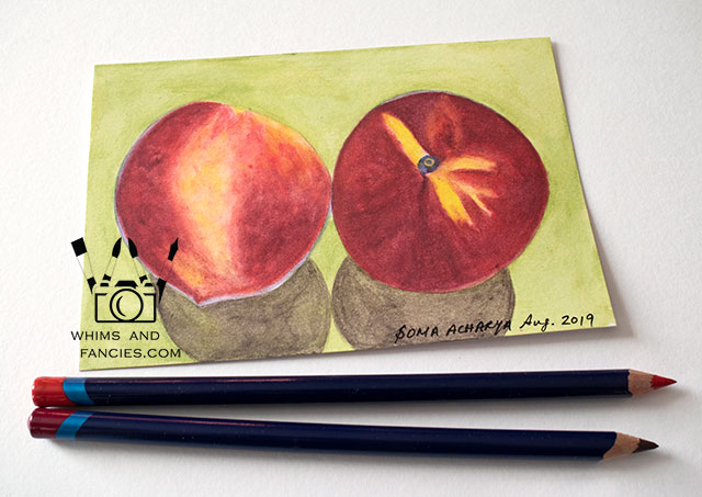 Summer Peaches Kitchen Art Print | Whims And Fancies