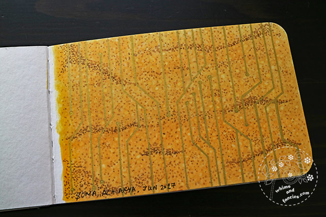Sketchbook 2017 - Silocon And Gold Prismacolor Marker & Copic Marker | Whims And Fancies